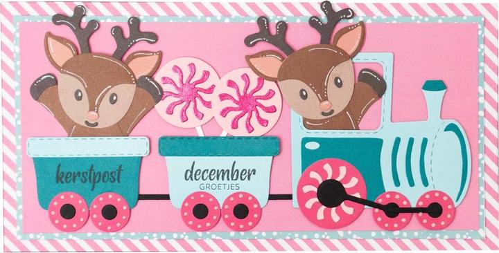 Image du produit art by marlene Papier à dessin "Holly Jolly" Friendz (16 g/m²)