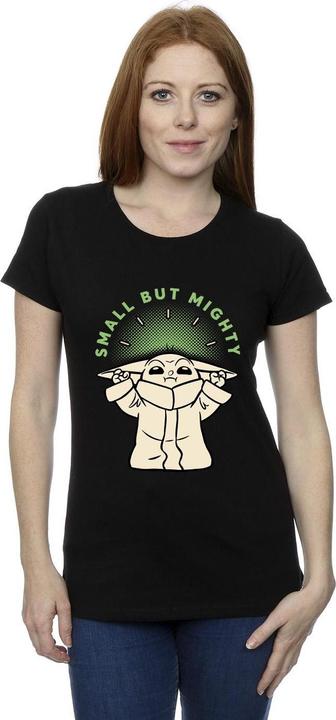Immagine prodotto Star Wars The Mandalorian Small But Mighty Grogu Maglietta Donna (XL)