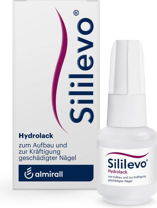 Actual product image Almirall Sililevo Hydro Varnish for building up damaged toenails and fingernails Nail Varnish, 6.6 ml (6.60 ml)