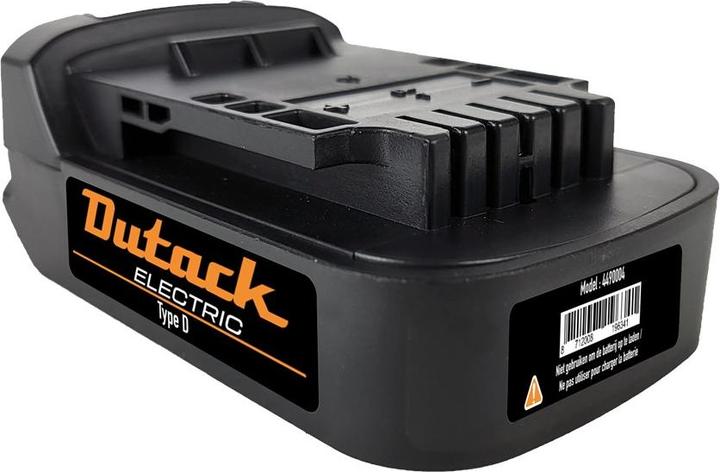 Actual product image Dutack 4490004 Akku-Adapter Typ D für Dewalt 18-Volt-Akkus