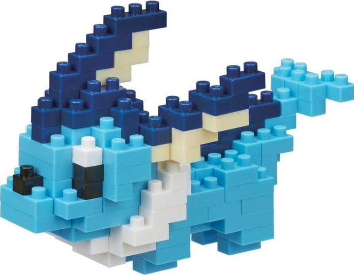 Actual product image Nanoblock Pokémon Vaporeon Level 2 brick model