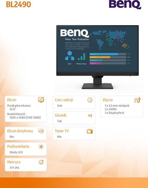 Produktbild BenQ BL2490 (1920 x 1080 Pixel, 24")