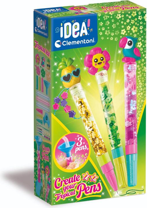 Actual product image Clementoni Your pencil creations Tropical (French)