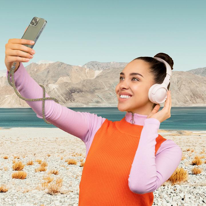 Produktbild prio Universelles Handy-Umhängeband 0.7m Regenbogen-Mix