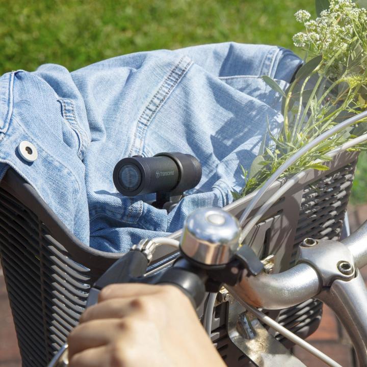 Actual product image Transcend DrivePro 20 Motorcycle Kamera (Built-in display, Built-in microphone, Wi-Fi, Bluetooth, GPS receiver, Full HD)