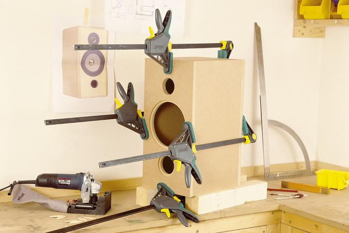 Immagine prodotto wolfcraft Einhandzwinge EHZ „PRO“ 100/450 mm (450 mm)
