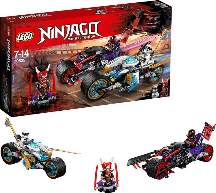 Immagine prodotto LEGO Ninjago Road Race of the Snake Jaguar (Corsa su strada del serpente) (70639, LEGO Ninjago)