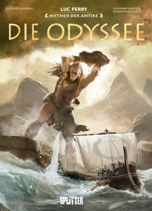 Immagine prodotto Mythen der Antike: Die Odyssee (Graphic Novel) (Tedesco, Giovanni Lorusso, Giuseppe Baiguera, Traghetto Luc., Clotilde Bruneau, 2024)