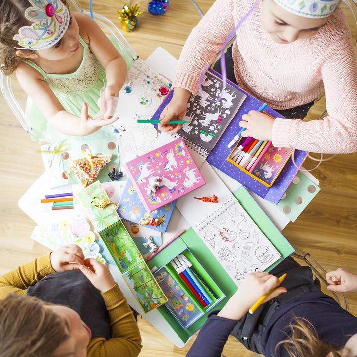 Actual product image Tiger Tribe Painting set unicorn