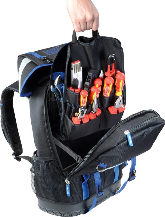 Produktbild HEYTEC Elektriker Rucksack mit VDE-Werkzeugsortiment, 26-tlg. (26 Teile)