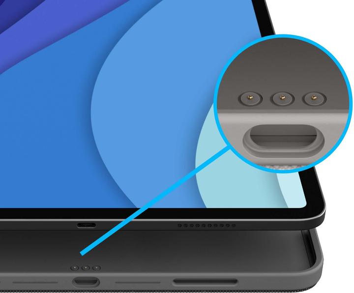 Actual product image Logitech Combo Touch (CH, iPad Pro 12.9 2021 (5th Gen), iPad Pro 12.9 2022 (6th Gen))