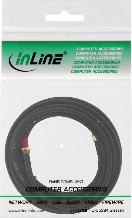 Actual product image InLine WLAN cable (Antenna cable)