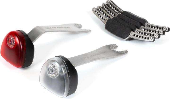 Produktbild Reelight Velolampe SL220+ Set vorne + hinten, Betriebsart (13 lm, 5 lm)
