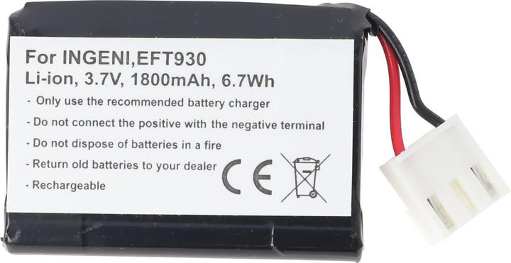 Immagine prodotto Sagem Batteria Monetel EFT930, EFT930B, EFT930G (1 pz., Specifico del dispositivo, 1800 mAh, Batteria + Caricabatterie)