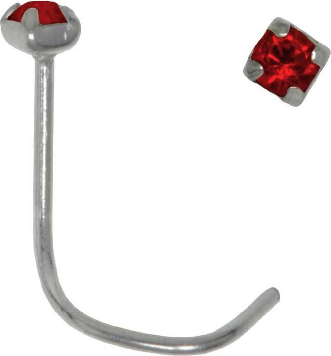 Actual product image Bijouteria Nose piercing (Crystal, Silver 925)