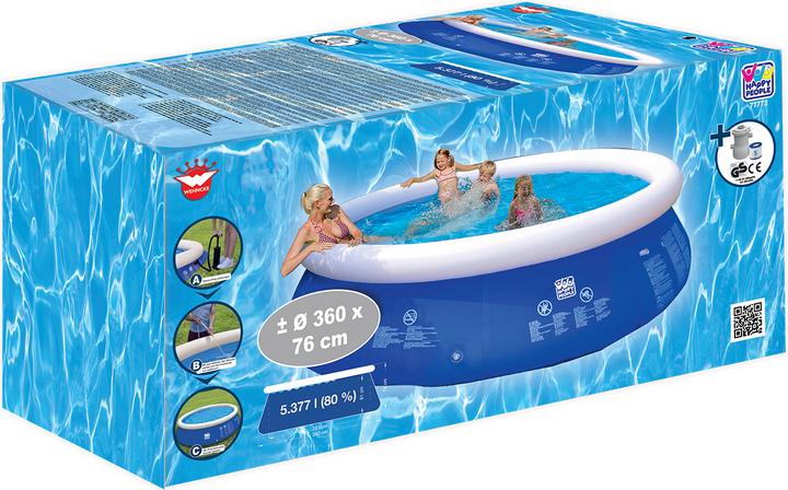 Produktbild Happy People Pool Quick Up D360x76cm