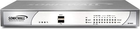 Produktbild SonicWall NSA 240, UTM Firewall, SSL-VPN