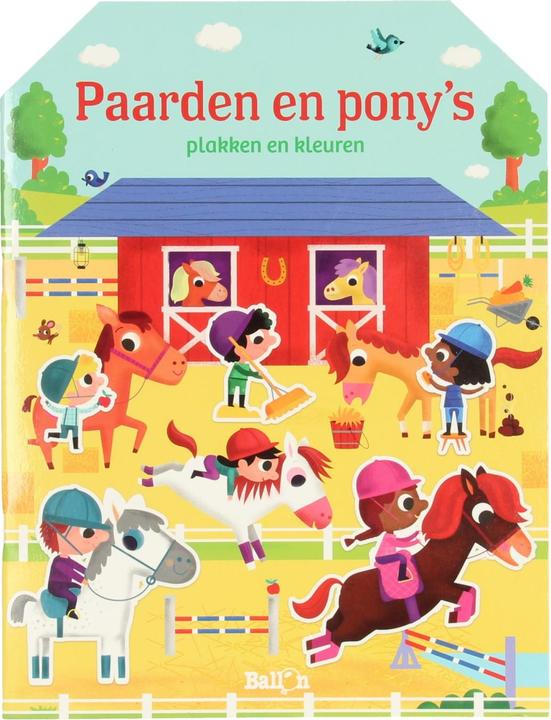 Actual product image Add and colour in horses and ponies