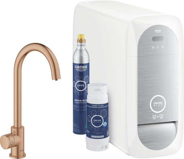 Immagine prodotto Grohe Rubinetto per acqua fredda Blue warm sunset spazzolato 31498