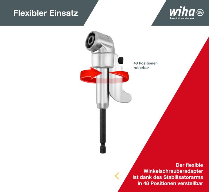 Produktbild Wiha Winkelschrauber (1/4")