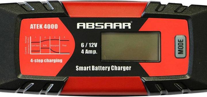 Produktbild Absaar Batterieladegerät 6/12 Volt 4 Ampere (6V, 12V)