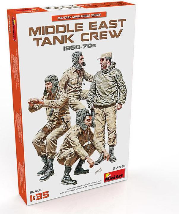Actual product image Mini art Middle East Tank Crew 1960-70s