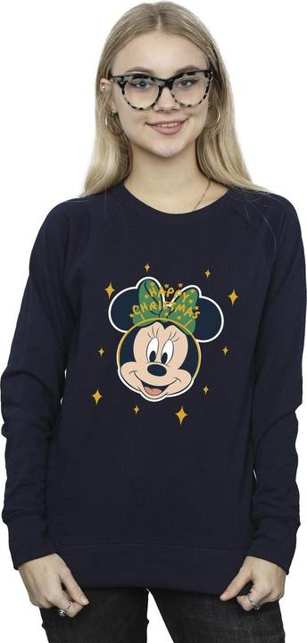 Immagine prodotto Disney Minnie Mouse Happy Christmas Felpa Donna (XXL)