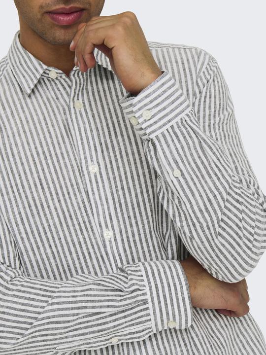 Produktbild Only & Sons Slim Fit Hemdkragen Hemd Hemd (XL)