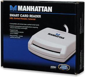 Immagine prodotto Manhattan Lettore di SmartCard - USB - bianco (USB)