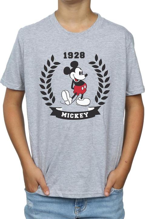 Actual product image Disney Boys Mickey Mouse Laurel T-Shirt (140, 146)