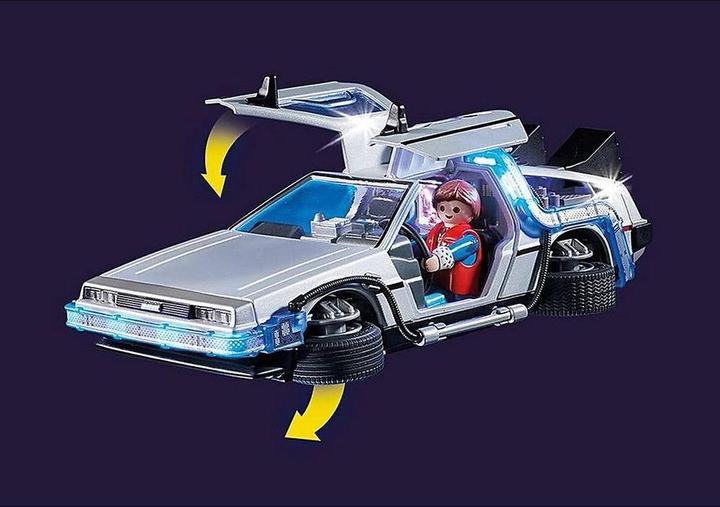 Actual product image Playmobil Back to the Future DeLorean (70317, Playmobil Back to the Future)