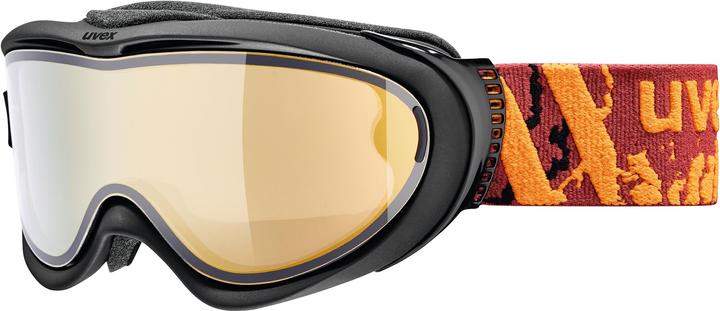 Image du produit Uvex Sports Comanche Take Off Polavision Lunettes de ski (Couleur : 2030 black mat, mirror orang)