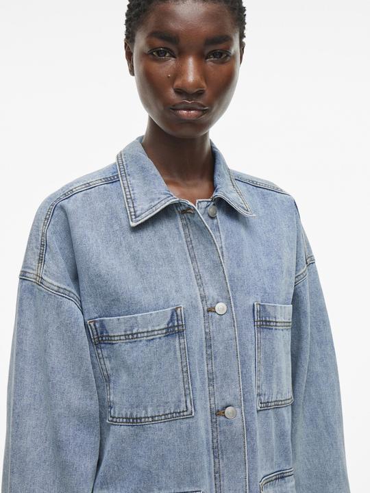 Produktbild Rouge Edit Geknöpfte Jeansjacke (40)