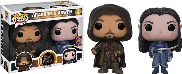 Funko POP! 2-Pack Le Seigneur des Anneaux Aragorn & Arwen Exclusive 2017