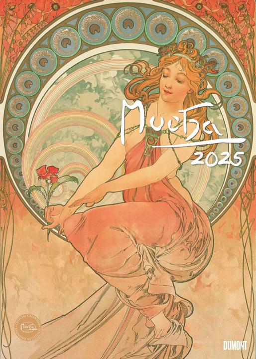 Image du produit Mucha 2025 - Calendrier artistique - Calendrier-poster - 50x70 (50 x 70 cm, Couverture rigide, Allemand)
