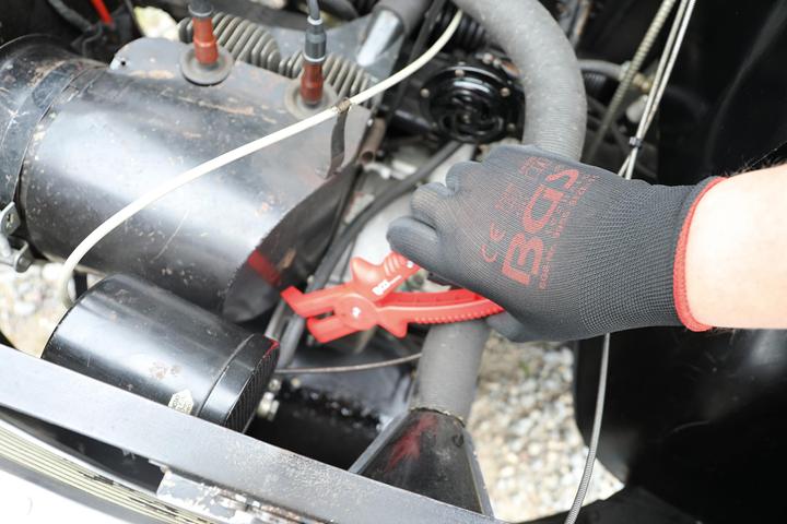 Actual product image BGS Hose Clamp Pliers with Locking Mechanism 220 mm (220 mm)