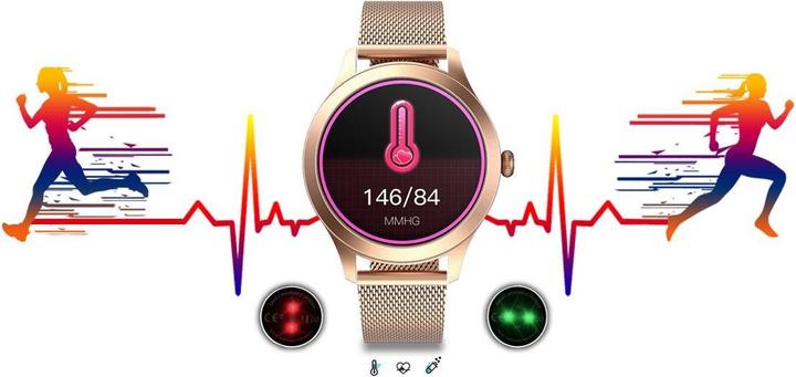Image du produit Damen-SMARTWATCH RNBE37-PRO-2 Roségold