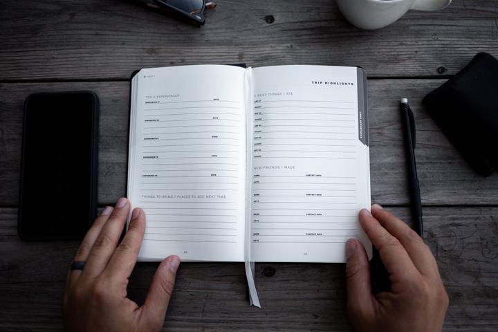 Produktbild Wandrd Reisetagebuch / Travel Journal (Blanko, Harter Einband)
