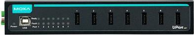 Actual product image Moxa UPort 407-T (USB-A, 7 ports)