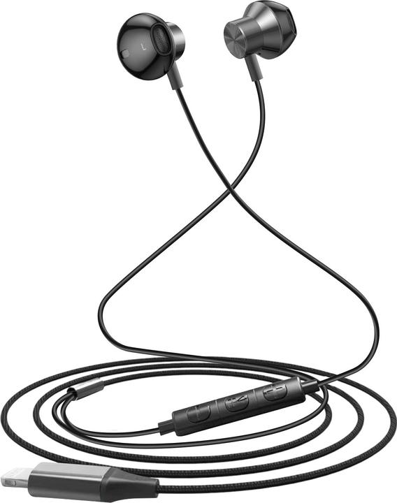 Produktbild LinQ Wired Lightning Earphones Semi-intra-auricular (Kabelgebunden)