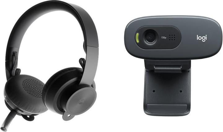 Logitech Zone Wireless Bundle mit C270 Webcam