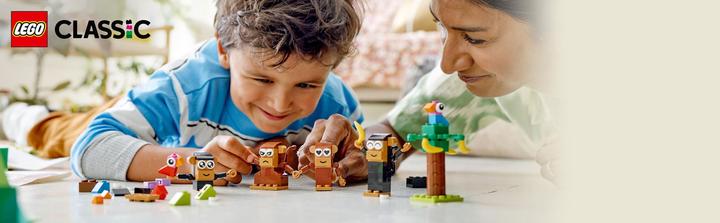 Produktbild LEGO Affen Kreativ-Bauset (11031, LEGO Classic)