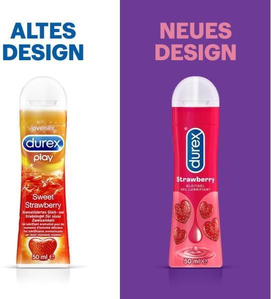 Actual product image Durex Play Strawberry (50 ml)