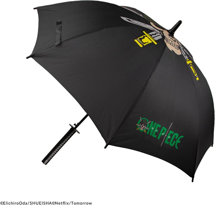 Cinereplicas One Piece Regenschirm Zoro Black Sword