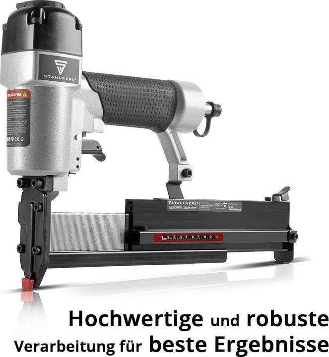 Actual product image Stahlwerk Pneumatic nailer DN-50 ST 2 in 1 with 5-7 bar working pressure