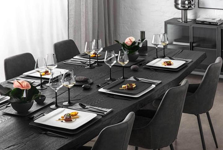 Actual product image Villeroy & Boch Square serving platter/gourmet plate Manufacture Rock