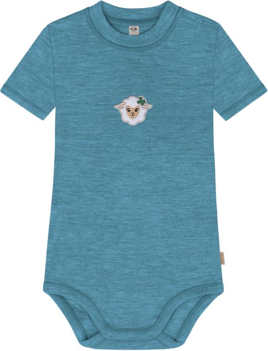 Normani Baby Merino Kurzarmbody „Tihoi" - 9325