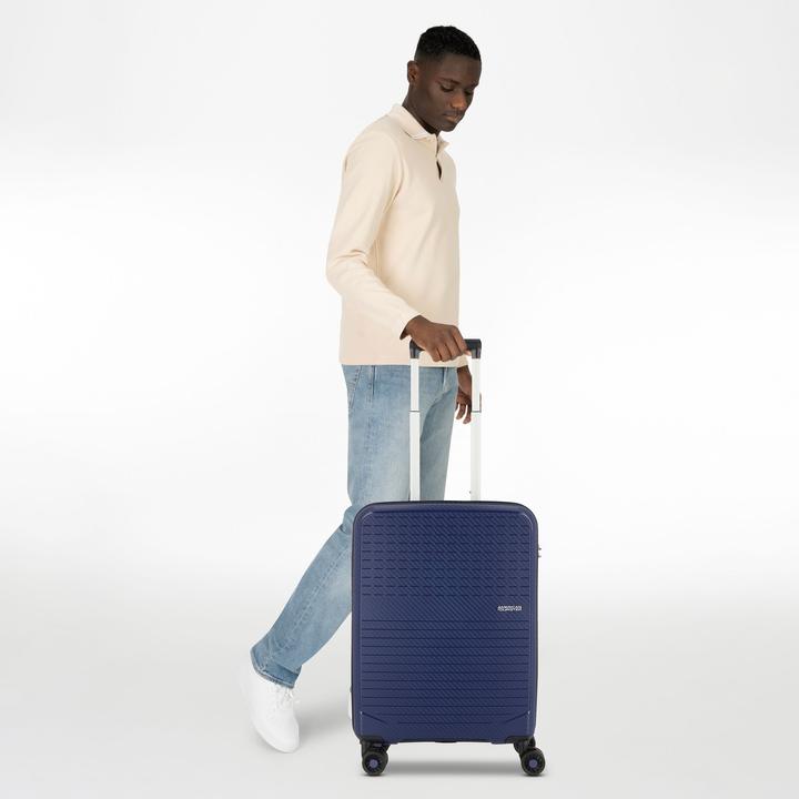 Actual product image American Tourister Summer Hit 4 wheels cabin trolley 55 cm (34.50 l, Hand luggage (up to 50 litres))
