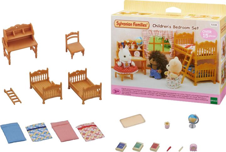 Produktbild Sylvanian Families Kinderzimmer mit Stockbett