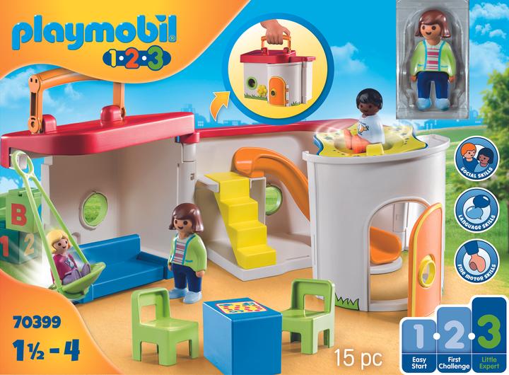 Produktbild Playmobil Mein Mitnehm-Kindergarten (70399, Playmobil 1.2.3)